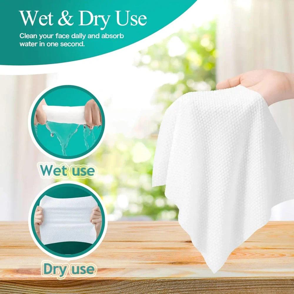 Soft Disposable Face Towels
