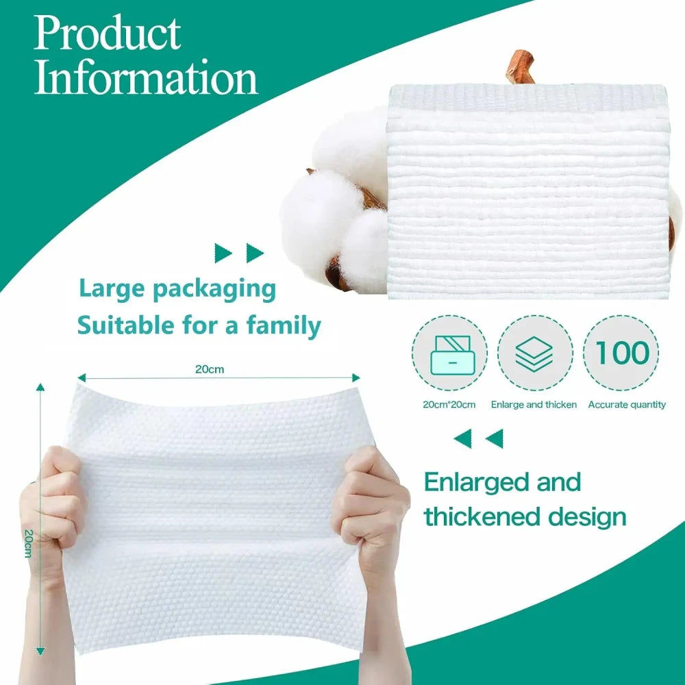 Soft Disposable Face Towels
